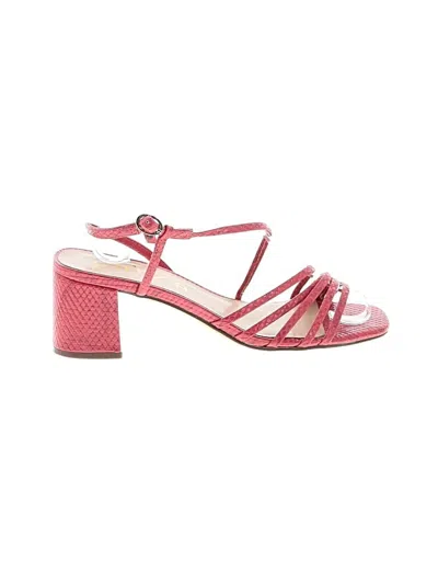 Pre-owned Unisa Sandals In Red