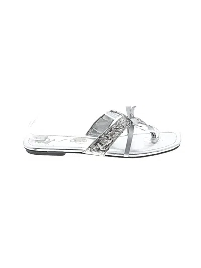 Pre-owned Unisa Sandals In Silver