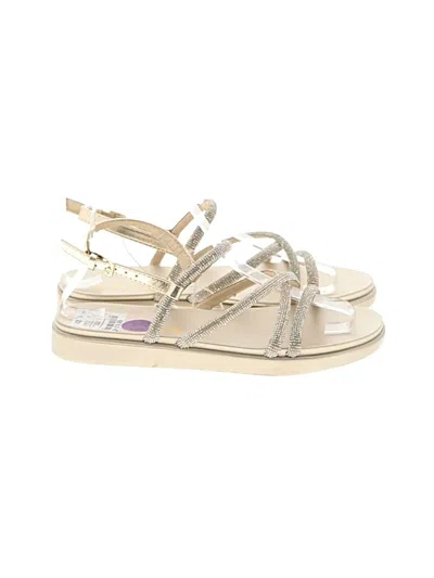 Pre-owned Unisa Sandals In Silver