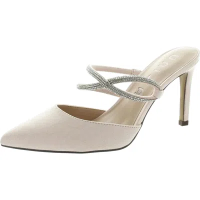 Unisa Taylynn Womens Embellished Faux Suede Pumps