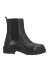 Unisa Woman Ankle Boots Black Size 6 Leather