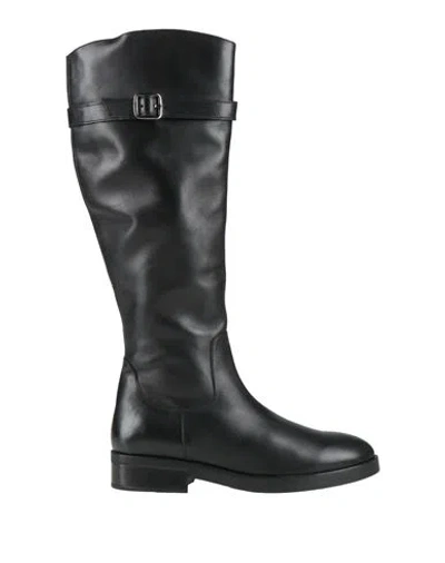 Unisa Woman Boot Black Size 9 Leather