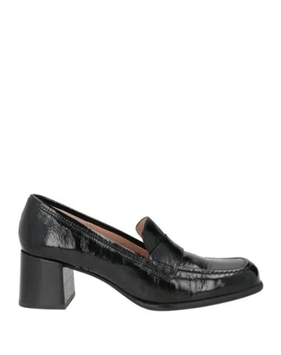 Unisa Woman Loafers Black Size 8 Leather