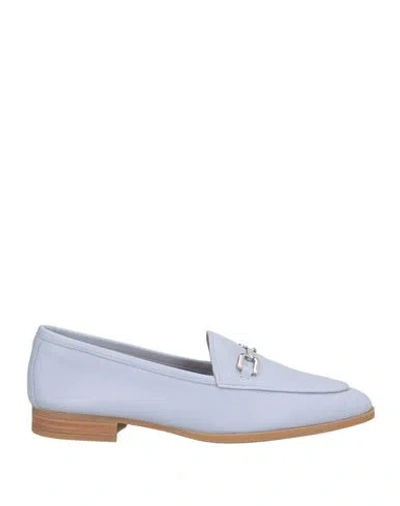 Unisa Woman Loafers Sky Blue Size 10 Leather