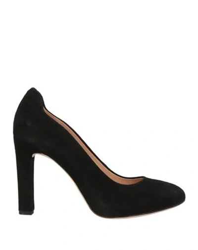 Unisa Woman Pumps Black Size 10 Leather