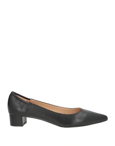 Unisa Woman Pumps Black Size 10 Leather