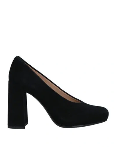 Unisa Woman Pumps Black Size 10 Soft Leather