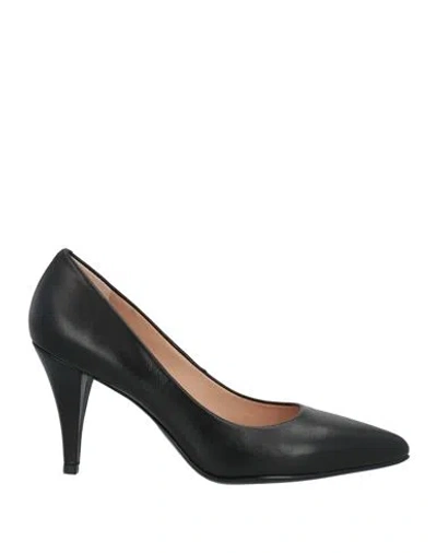 Unisa Woman Pumps Black Size 6 Leather