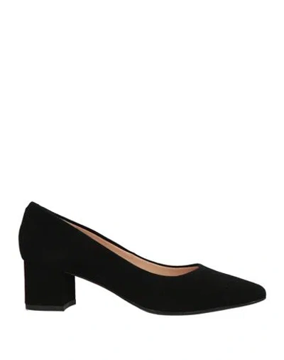 Unisa Woman Pumps Black Size 6 Leather