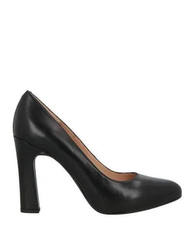 Unisa Woman Pumps Black Size 7 Leather