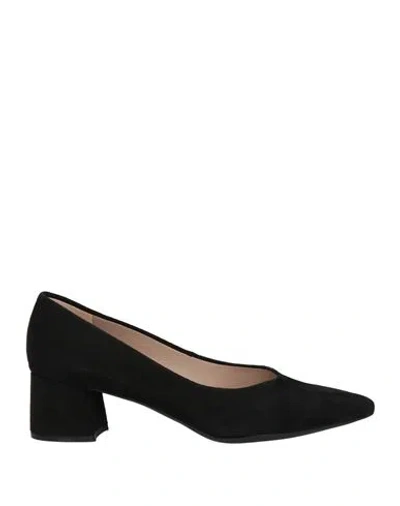 Unisa Woman Pumps Black Size 7 Leather