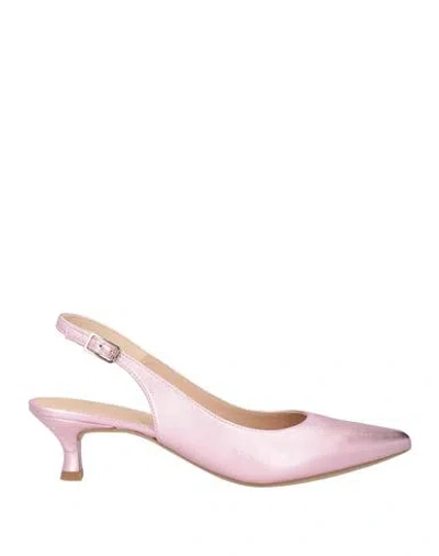 Unisa Woman Pumps Pink Size 11 Leather