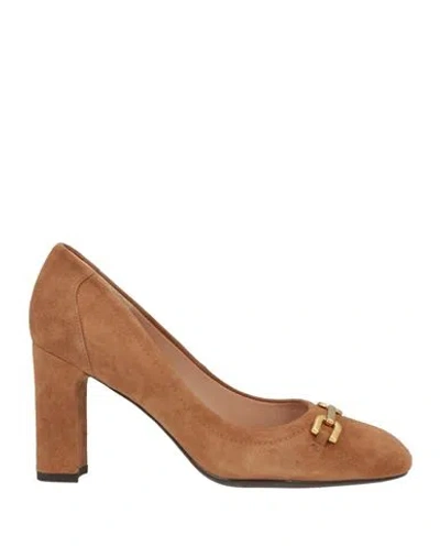 Unisa Woman Pumps Tan Size 8.5 Leather In Brown