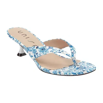 Unisa Womens Aliane-j Slide Sandals In Blue