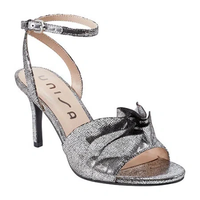 Unisa Womens Fortesa Heeled Sandals In Silver