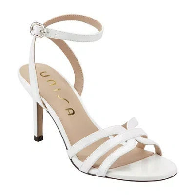 Unisa Womens Heeled Sandals In White