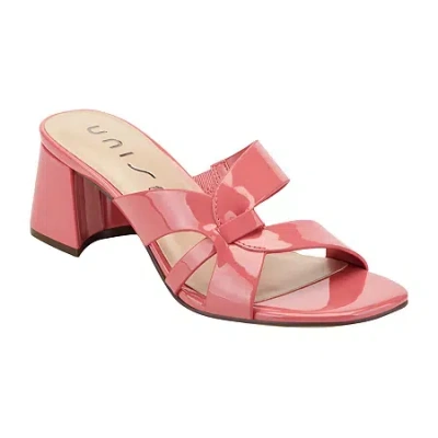 Unisa Womens Rallee-j Heeled Sandals In Pink