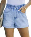 Unishe Only One Shorts In Denim In Blue