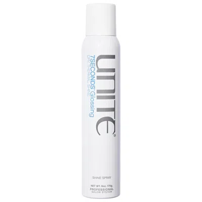 Unite Hair 7seconds Glossing Heat Protectant Shine Spray 6 Oz/170 ml