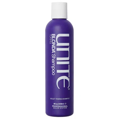 Unite Hair Blonda Toning Purple Shampoo 8 Oz/236 ml