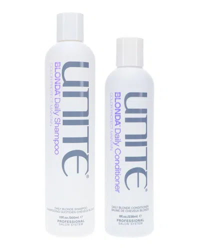 UNITE UNITE UNISEX 18OZ BLONDA DAILY SHAMPOO & CONDITIONER