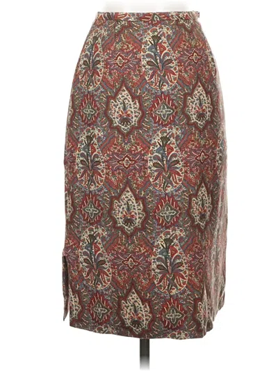 Pre-owned United Arrows Casual Skirt In Brown