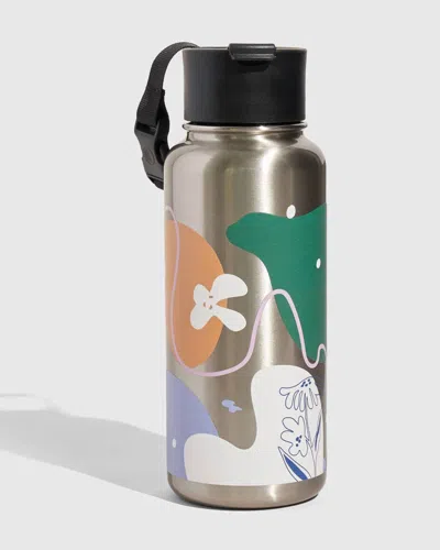 United By Blue 32oz Stainless Steel Bottle In Illuminate In Multi