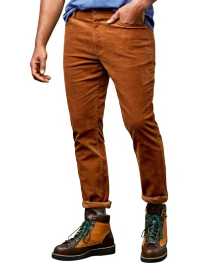 United By Blue Harrison Corduroy Pants In Rust In Multi