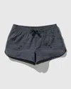 Shop United By Blue Hybrid Board Short In Charcoal In Pink