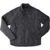 United By Blue Men's Bison Snap Jacket In Black In Black