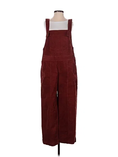 Pre-owned United By Blue Overalls In Burgundy