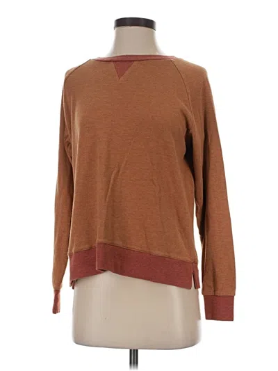 Pre-owned United By Blue Pullover Sweater In Brown