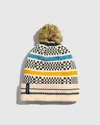 United By Blue Recycled Novelty Pom Beanie In Multi-colored In Multi