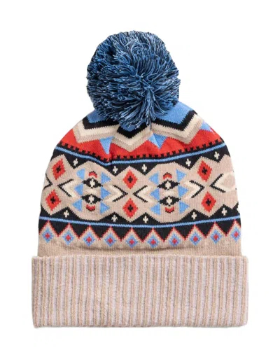 United By Blue Recycled Novelty Pom Hat In Multi-colored In Brown