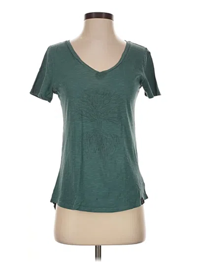 Pre-owned United By Blue Short Sleeve T-shirt In Teal