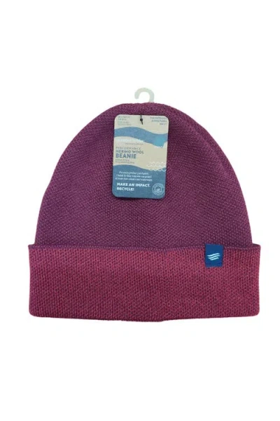United By Blue The Essential Merino Marled Beanie In Purple