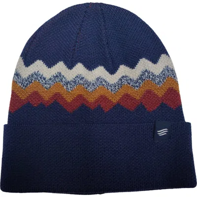 United By Blue The Merino Wool Mountain Scape Knit Beanie