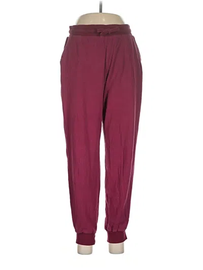Pre-owned United By Blue Track Pants In Burgundy