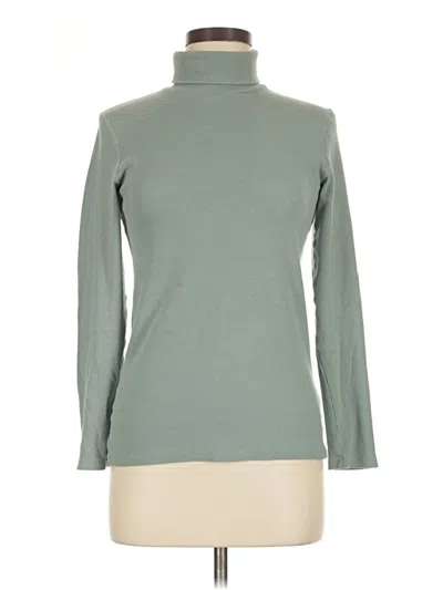 Pre-owned United By Blue Turtleneck Sweater In Green