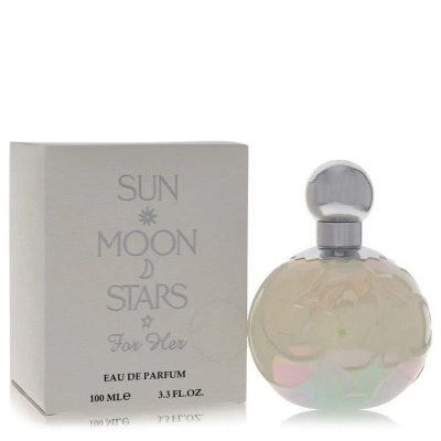 United Colors Ladies Sun Moon Stars Eau De Parfum Edp 3.4 oz Fragrances 860004550341 In White
