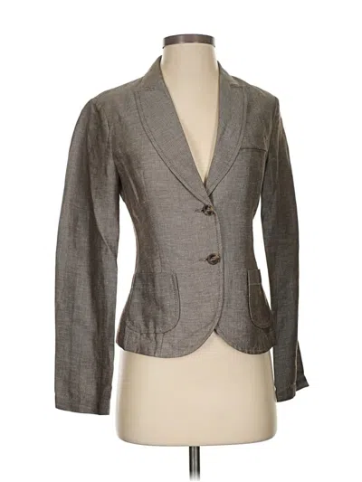 Pre-owned United Colors Of Benetton Blazer Jacket In Gray