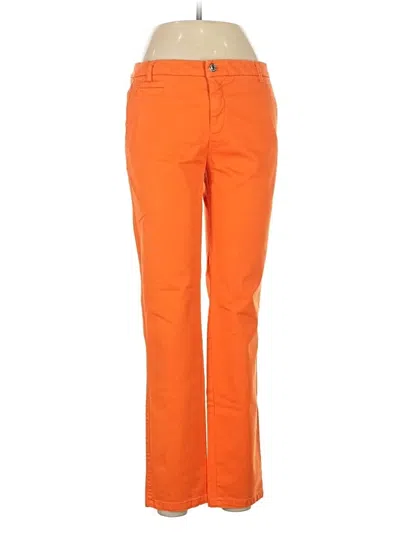 Pre-owned United Colors Of Benetton Casual Pants In Orange