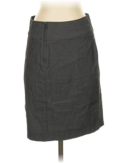 Pre-owned United Colors Of Benetton Formal Skirt In Gray