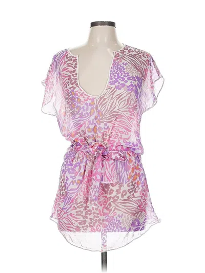 Pre-owned United Colors Of Benetton Kimono In Purple