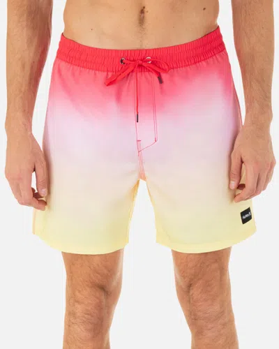 United Legwear Men's Cannonball Volley 17" Shorts In Chaos Pink