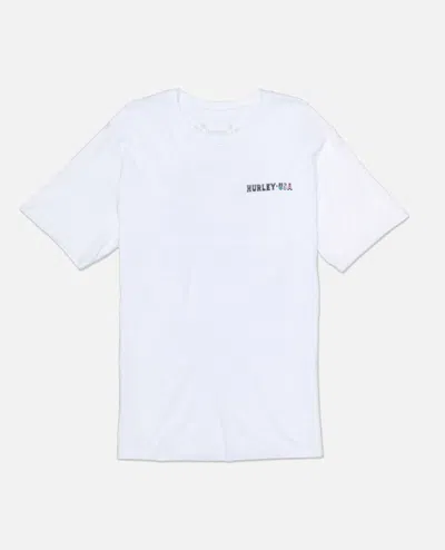 United Legwear Men's Everyday Indy Pendence Short Sleeve T-shirt In White