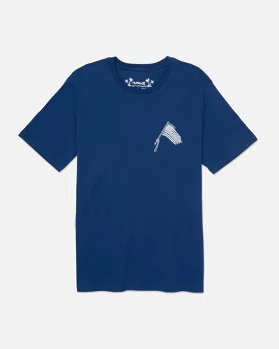 United Legwear Men's Everyday Liberty Reaper Short Sleeve T-shirt In Blue