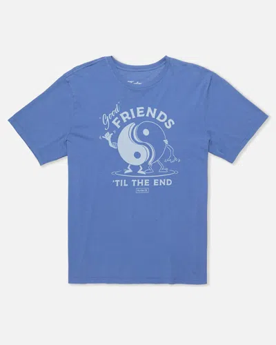 United Legwear Men's Everyday Naturals Short Sleeve T-shirt In Shoreline