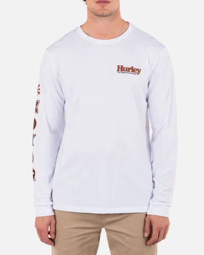 United Legwear Men's Everyday Society Long Sleeve T-shirt In White