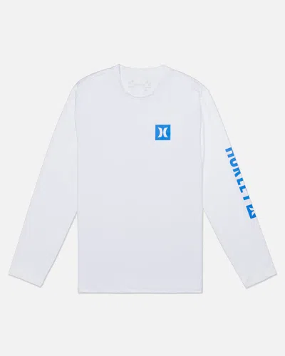 United Legwear Men's Hybrid Upf Long Sleeve T-shirt In White